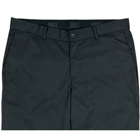 Nike Dri-FIT Golf Pants Black 34 x 32 Casual Outdoors Athletic Performance - Picture 2 of 10